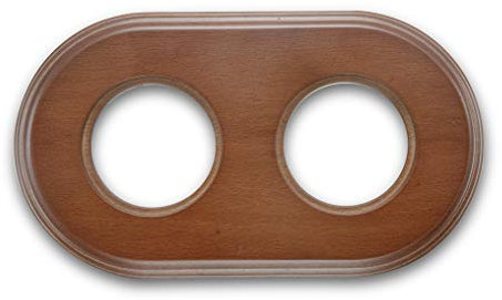 Fontini 31-802-21-2 - Marco madera haya 2 elemento colonial envejecido pack