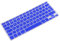 Sharplace Weiche Silikagel Tastatur Schutz Film (QWERTY+Russisch) für 13'' /Pro, Blau