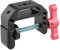 CAMVATE C-Clamp with 1/4 and 3/8 thread hole for Camera Monitor(Red T-handle)