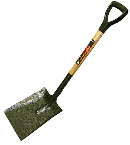 Rolson 82678 Pelle carrée Manche en bois de frêne, métal, 17 x 24 x 87 cm