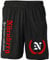 Nürnberg Kranz Shorts | Fussball Sport Sommer Ultras Kurze Hose Sporthose (XXL, Schwarz Kranz M2)