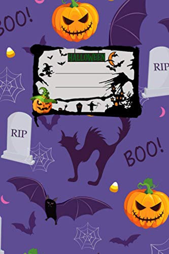Halloween Notizbuch: DIN A5 Notiz Buch für den Halloween Fan mit 120 Seiten. Als Planer, Tagebuch, Info Heft, Logbuch für die Halloween Party zu ... Freak. Tolles Halloween Dekoration Geschenk.