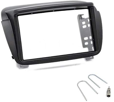 Sound-way - 2 DIN in dash car stereo adapter mounting fascia kit for Fiat Doblo (263) / Opel Combo Tour (D) - KA11-376
