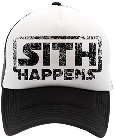 Sith Happens Distressed Kappe Baseball Unisex Herren Damen Erwachsene Einstellbar Cap Unisex Men's Women's