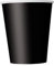 Unique 82189 Paper Cups-266 ml-Black Colour-8 Count (Pack of 1), Pack of 8