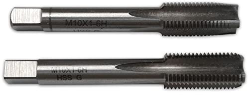 Tarauds Fins HSS 2 Passes - Jeu de 2 Tarauds de 10 X 100 FIN