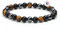 Attraction Zen Armband Dreifacher Schutz - Tigerauge, schwarzer Obsidian, Hämatit | ALLE STEINE IN UNSEREN ARMBÄNDERN SIND NATÜRLICH (6 mm)