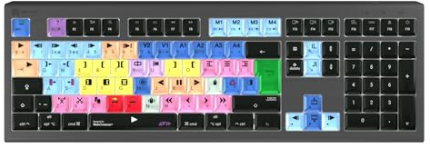 Logickeyboard Avid Media Composer Astra 2 UK Mac Tastatur