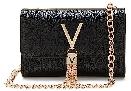 VALENTINO Divina Clutch Nero/Gold