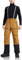 Pioneer Camp Herren Skihose Gefüttert mit Hosenträger Ski Hosen Schneehose Snowboardhose Outdoorhose Khaki M