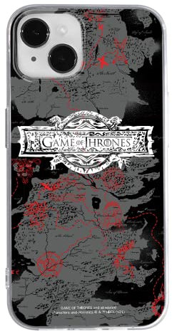 ERT GROUP mobile phone case for Iphone 14 original and officially Licensed Game of Thrones pattern 010 optimally adapted to the shape of the mobile phone, case made of TPU