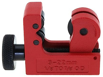 LUORNG Mini coupe-flèche 3–22 mm pour tir à l'arc et tube en bois de carbone, outil de sciage, rouge