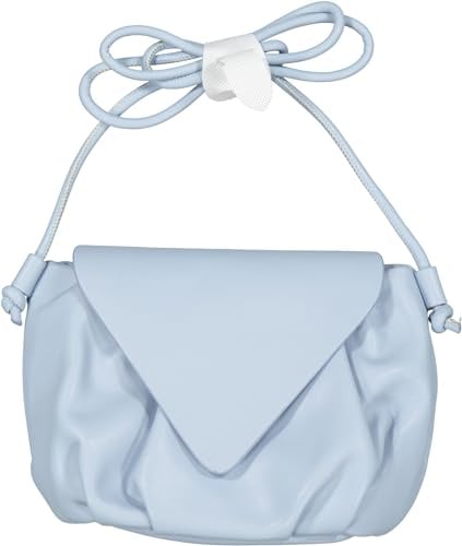 Mango Damen Umhängetasche hellblau