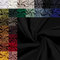 Viskose Uni Meterware - luftiger Viskosestoff einfarbig - fließender Blusenstoff, leichtes Sommerkleid nähen - Ökotex 100 *Ab 50cm, Farbe: 069 schwarz