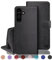 RingPi für Samsung Galaxy A54 5G Handy Hülle PU Leder[RFID Schutz] Handyhülle Lederhülle Klapphülle Kartenfach Stoßfeste Schutzhülle Leather Flip Cover für Samsung A54 Wallet Phone Case,Schwarz