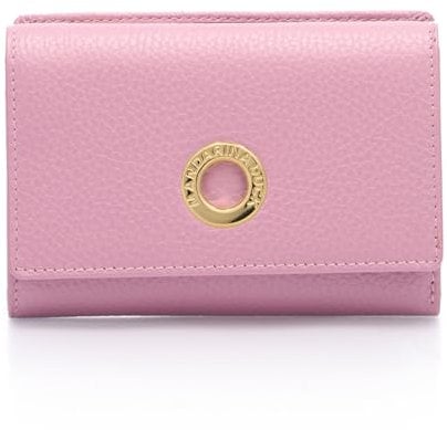 Mandarina Duck Damen Mellow Leather Wallet Reisezubehör-Brieftasche, Lilac Rose