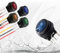 JINXIAN 4 Piezas Interruptor Basculante Redondo 12V 20A Impermeable Interruptor 3Pin LED Interruptor Rocker con Alambres Previamente Soldados para Automóviles Barco