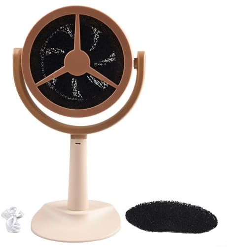 babominimer Portable Extractor Fan USB Desktop Range Hood Adjustable Angle Exhaust Fan Smoke Extractor for BBQ Cooking Indoor Outdoor Use Efficient Filtration Lightweight Compact