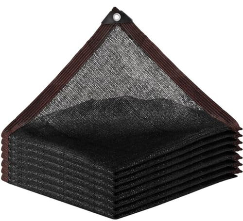 YQISHI Filet D'ombrage, Filet D'ombrage de Jardin avec Œillets, Voile D'ombrage Rectangulaire, Couverture Filet de Feuille pour Piscine, Bâche Protection Piscines Hors-Sol(7x10m/23.0x32.8ft)