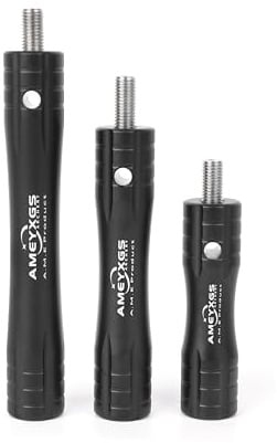 FQH 3/4/5 Zoll Bogenschießen Bogen Stabilisator Carbon Aluminium Legierung Balance Bar Geeignet für Recurve Compound Bogen Outdoor Jagd Ziel Pfeil Übung Dämpfung Schalldämpfer