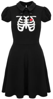 Hell Bunny Skeleton Girl Dress