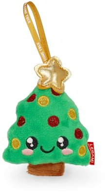 Legami Oh-Oh-Ornaments Plush Christmas Tree Bauble Christmas Tree Hanging Polyester Decoration 9x10x4cm