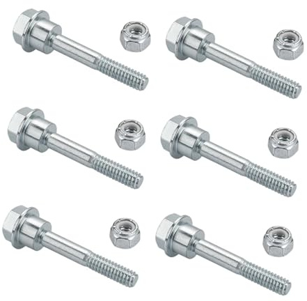 Homyl 6x Schneefräsen Scherbolzen Und Muttern Kit Heavy Duty für Ersatz 588077502