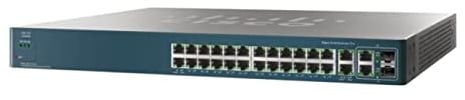 Cisco Small Business Pro Power over Ethernet Switch (24x LAN-Ports, 10/100 Mbps, 4x Gigabit LAN Ports)