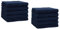 Betz 10er Premium Gästehandtücher-Set - Gesichtstücher-Set - Handtücher-Set - Händehandtücher - 30 x 50cm - dunkelblau