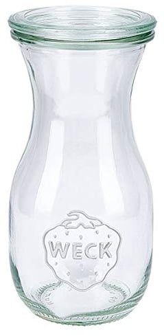 18x WECK-Saftflasche 290ml mit Deckel