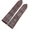 Richie strap 20 mm/23 mm Lederarmband Ersatz für Cartier Santos 100XL W20106 x 8, braun, 20 mm, Armband