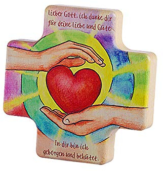 Holzkreuz für Kinder, Geborgenheit