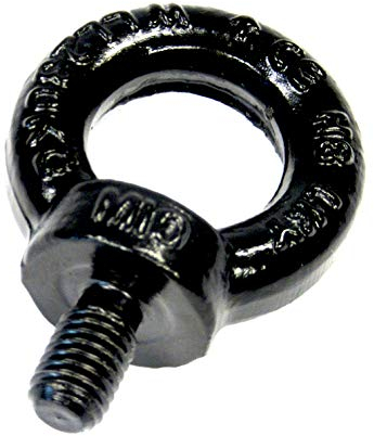 RJT 5x Ringschraube M8 DIN580 C15 Schwarz Verzinkt (909472)