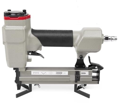 RZX V1015B Pneumatic Picture Frame Nailer - 1/4-Inch to 5/8-Inch V-Nailer for Wood Frames, Professional Framing Tool