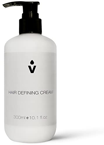 vinsk® Hair Defining Cream mit Argan-Öl für gebündelte Locken | Locken Produkte für optimale Kontrolle & Pflege | Haarstyling & Pflege für lockiges Haar | Curly Hair Product mit leichter Formel