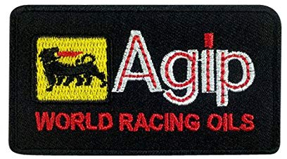 Agip Racing Champion Aufnäher Besticktes Patch zum Aufbügeln Applique