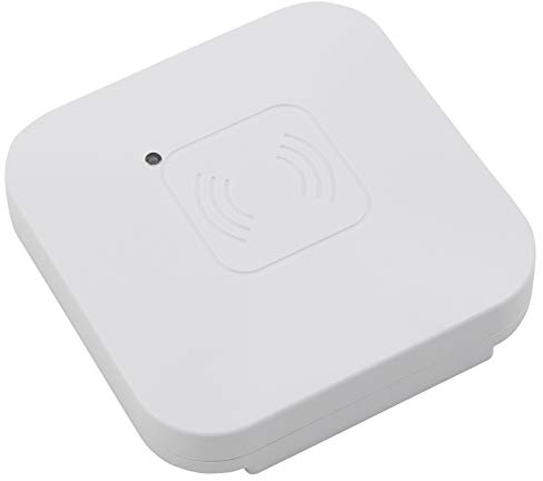 McShine - HF Mikrowellen Bewegungsmelder Innen | LX-710 | 360° Arbeitsfeld, Reichweite max. 8m, 800W, LED geeignet, 4-Leitungsanschluss, Dämerungssensor, Deckenmontage, weiß