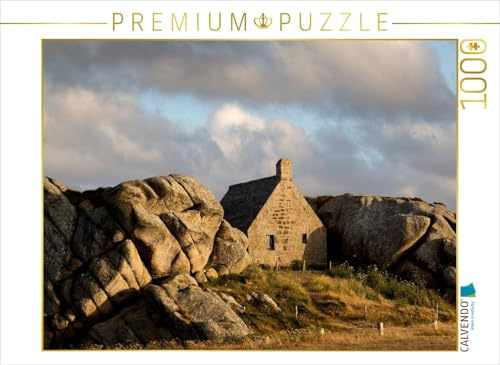 CALVENDO Puzzle EIN Motiv aus dem Kalender Frankreich Bretagne | 1000 Teile Lege-Größe 64 x 48 cm Foto-Puzzle für glückliche Stunden