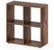 Vicco Raumteiler Tetra, stehendes Bücherregal, Antikholz, 72 x 72.6 cm