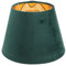 Luxshiny Samll Lustre Nuances Lampe en Tissu Shade Clip Bulbe Couvercle de Lumière de E27 Couverture de de Lustre Décoratif Couverture de Coquille pour Lampe de Table 25Cm Vert Tambour Abat- Jour