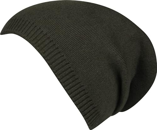 Capelli New York Damen Beanie mit Raffung - Olive