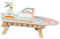 Baoblaze Simulation Ironing Toy Development Sensory Toy with Clothes Iron, Ironing Board, & Accessories Laundry Play Set Preschool
