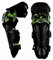 Genérico Juego de Rodilleras articuladas SCOYCO Enduro - Motocross - Pitbike (Verde)