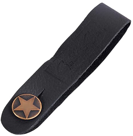 Goowafur Ukulele-Halsgurte | Gitarrengurt-Lock-Saiten-Gitarrenhals-Adapter | Akustikgitarren-Kopfplatte aus Leder für Banjo, Gitarre, Ukulele, E-Gitarre