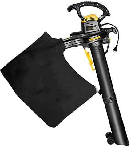 MaGiLL Leaf Blower, Vacuum 3800W Garden Blower Mulcher with 6 Variable Speed, 3 in 1 Garden Vac & Shredder, 40L Collection Bag, for gardens, lawns, leaves, and snow