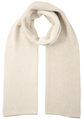 TOM TAILOR Damen Schal im Colorblock-Muster, 35743 - Soft Ivory, ONESIZE