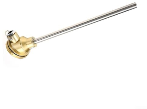 K Typ Thermoelement, K Typ Edelstahl Sonde Thermoelement Temperatursensor für Thermometer, Multimeter (300 mm)
