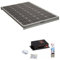 Antarion Pack Panneau Solaire 140W Camping Car + Régulateur de Charge pour Panneau Solaire MPPT10A BLUETOOH