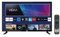 Majestic TV SM24 V1 24 Pollici LED HD Smart TV CAM CI+ SO VIDAA WIFI DVB-T/T2 HD DVB-S/S2 USB 12V per Casa Camper Barca (YouTube, Netflix, Prime Video, ecc…)