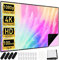 Leinwand Beamer 100 Zoll, KESCRON 16:9 HD Projektor Leinwand Projector Screen Faltbare und Tragbare Anti-Falten Beamerleinwand Outdoor Movie Projektionsleinwand Projektion Indoor für Heimkino